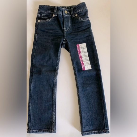 Girls Levi's Jeans, Size 4 Regular, Slim Straight, with Adjustable Waistband - Picture 1 of 7
